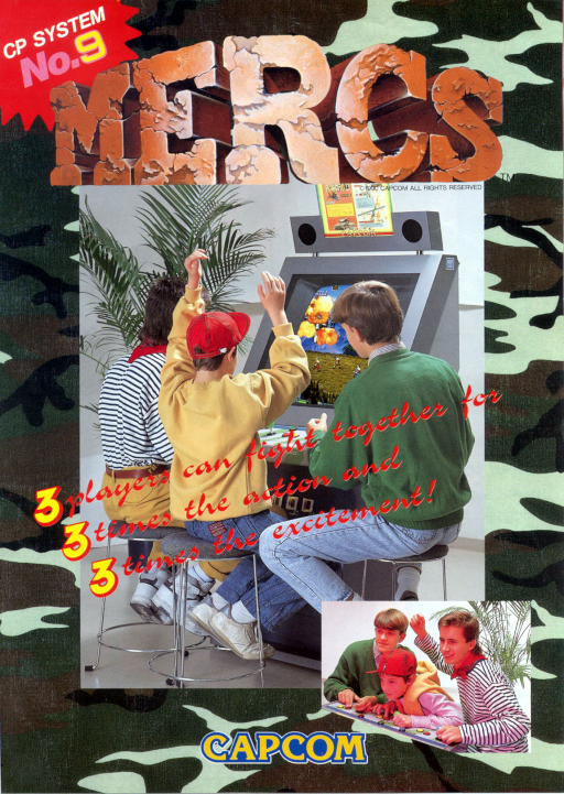 Mercs (World 900302) MAME2003Plus Game Cover